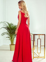 numoco Elegantes Maxikleid mit Trägern - rot Numoco CHIARA