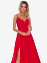 numoco Elegantes Maxikleid mit Trägern - rot Numoco CHIARA