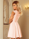 numoco Kleid mit Spitze - pfirsichfarben Numoco MARTA