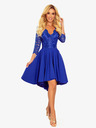 numoco Exklusives Kleid mit Spitze - blau Numoco NICOLLE