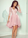 numoco Exklusives Kleid mit Spitze - puderrosa Numoco NICOLLE