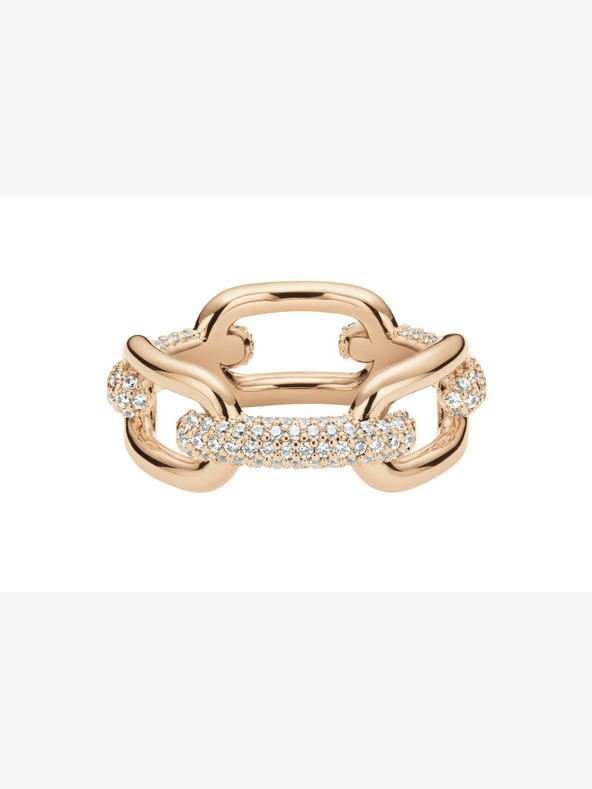 Daniel Wellington Daniel Wellington Ring Stahl Kristall Link