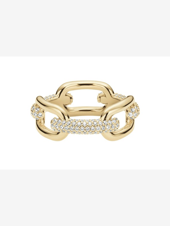 Daniel Wellington Daniel Wellington Ring Stahl Kristall Link