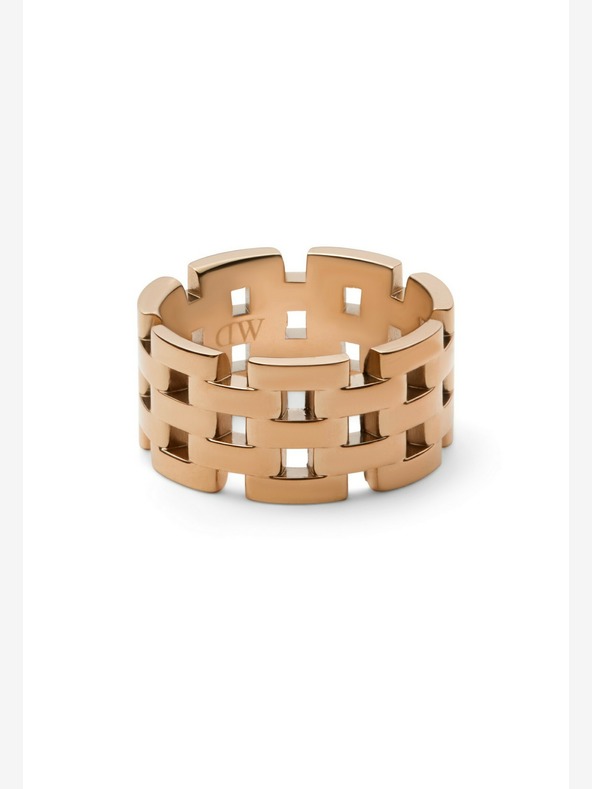 Daniel Wellington Daniel Wellington Rose Gold Stahl 5-Link Ring