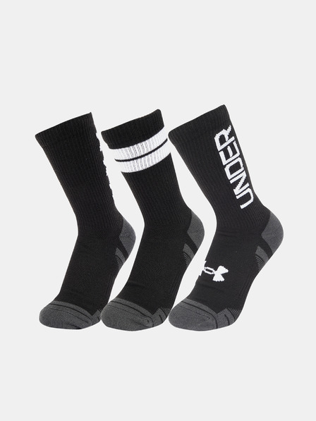 Under Armour Unisex Under Armour UA Perf Tech Nov 3pk Crew Socken