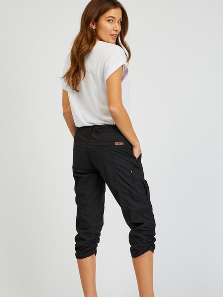 Sam 73 Schwarze SAM73 Fornax Dreiviertelhose für Damen