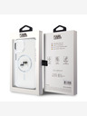 Karl Lagerfeld Karl Lagerfeld IML K&CH Heads Metallrahmen MagSafe Back Cover für iPhone 13 Transparent