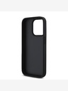 Karl Lagerfeld Karl Lagerfeld PU Saffiano Karl und Choupette Schutzhülle für iPhone 15 Pro Schwarz