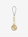 Guess Guess Anhänger 4G Strass Metall Logo