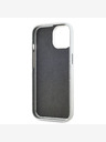 Karl Lagerfeld Genarbtes PU Hotel RSG Back Cover für iPhone 15 Grau Karl Lagerfeld