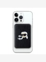 Karl Lagerfeld Karl Lagerfeld Geprägte K&CH Köpfe MagSafe Powerbank 5000mAh Schwarz