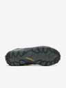 Merrell Braune und schwarze knöchelhohe Herren Outdoor-Sneaker MERRELL West Rim Sport Mid GTX