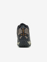 Merrell Braune und schwarze knöchelhohe Herren Outdoor-Sneaker MERRELL West Rim Sport Mid GTX