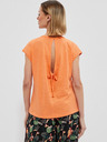 Moodo Moodo Orangefarbenes Damen-T-Shirt