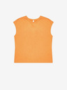Moodo Moodo Orangefarbenes Damen-T-Shirt