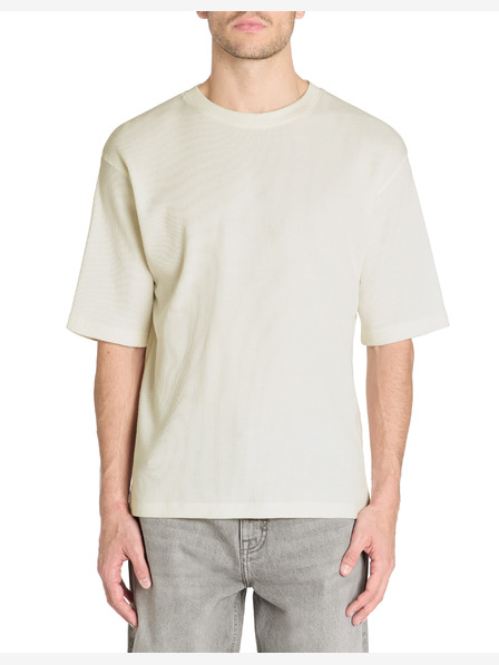 Celio Cremefarbenes Herren-T-Shirt Celio Lemiwaff