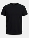 Jack & Jones Schwarzes Basic-T-Shirt Jack & Jones