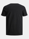 Jack & Jones Schwarzes Basic-T-Shirt Jack & Jones