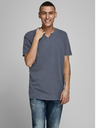 Jack & Jones Blaues Jack & Jones Herren Basic-T-Shirt