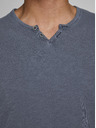 Jack & Jones Blaues Jack & Jones Herren Basic-T-Shirt