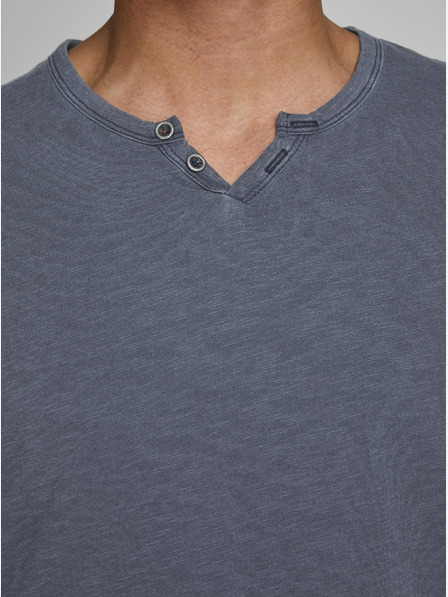 Jack & Jones Blaues Jack & Jones Herren Basic-T-Shirt