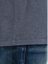 Jack & Jones Blaues Jack & Jones Herren Basic-T-Shirt