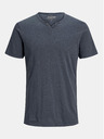 Jack & Jones Blaues Jack & Jones Herren Basic-T-Shirt