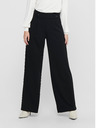 Jacqueline de Yong Schwarze Damen-Weitbeinhosen JDY Geggo
