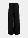 Jacqueline de Yong Schwarze Damen-Weitbeinhosen JDY Geggo