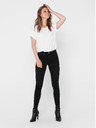 ONLY Weißes Basic-T-Shirt ONLY Moster