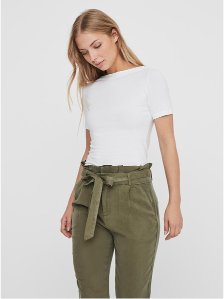 Vero Moda Weißes T-Shirt VERO MODA Panda