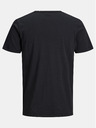 Jack & Jones Schwarzes Jack & Jones Esplit Hemd mit Knopfleiste