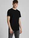 Jack & Jones Schwarzes Basic-T-Shirt Jack & Jones Basher