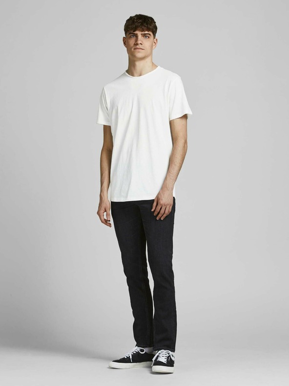 Jack & Jones Cremefarbenes Basic-Hemd Jack & Jones Basher