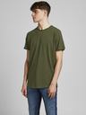Jack & Jones Khakifarbenes Basic-Hemd Jack & Jones Basher