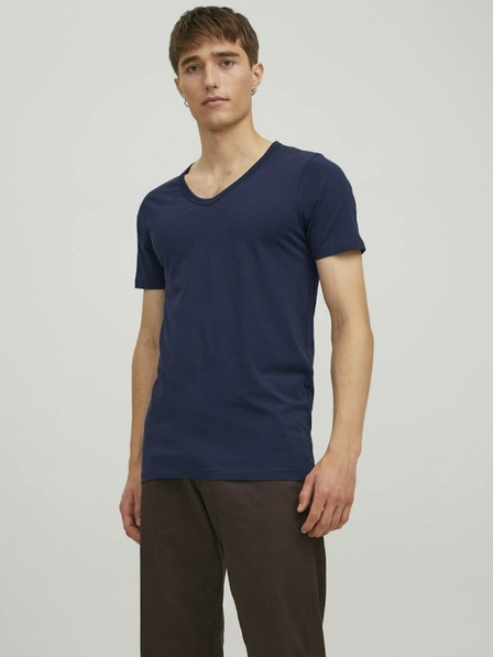 Jack & Jones Dunkelblaues Jack & Jones Basic-T-Shirt für Herren
