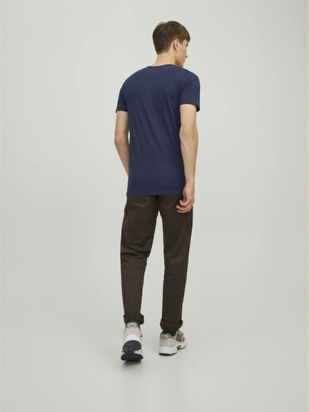 Jack & Jones Dunkelblaues Jack & Jones Basic-T-Shirt für Herren