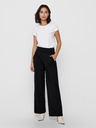 Jacqueline de Yong Schwarze Hose mit weitem Bein JDY Louis