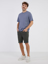 Jack & Jones Blau gestreiftes Basic-Hemd für Herren Jack & Jones Organic