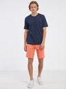 Jack & Jones Dunkelblau gestreiftes Herren-Basishemd Jack & Jones Organic