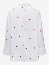 ONLY Weißes gemustertes Damen-Shirt ONLY New Lina