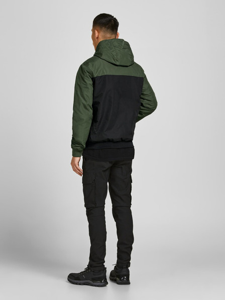 Jack & Jones Schwarz & Grün Herren Jack & Jones Rush Jacket