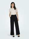 Jacqueline de Yong Schwarze Damen-Weitbeinhosen JDY Geggo
