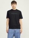 Jack & Jones Schwarzes Jack & Jones Frederiks T-Shirt für Herren