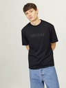 Jack & Jones Schwarzes Jack & Jones Frederiks T-Shirt für Herren