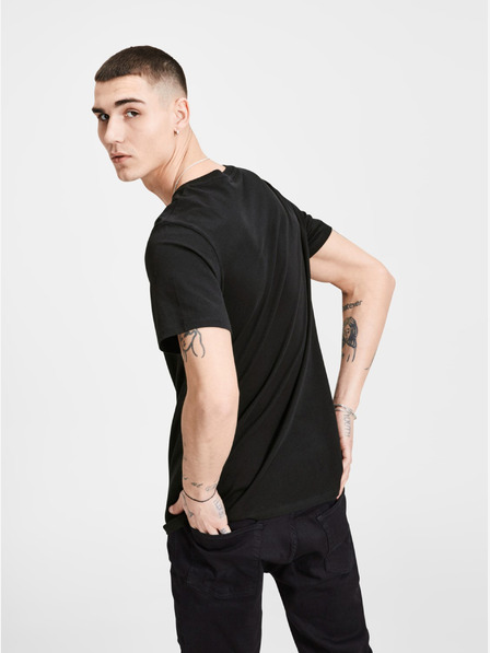 Jack & Jones Schwarzes Jack & Jones T-Shirt mit Aufdruck