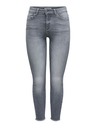 ONLY Graue Damen-Skinny-Jeans ONLY Blush