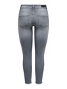 ONLY Graue Damen-Skinny-Jeans ONLY Blush