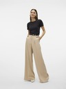 Vero Moda Schwarzes Vero Moda Lulu-T-Shirt für Frauen