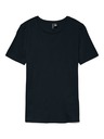 Vero Moda Schwarzes Vero Moda Lulu-T-Shirt für Frauen
